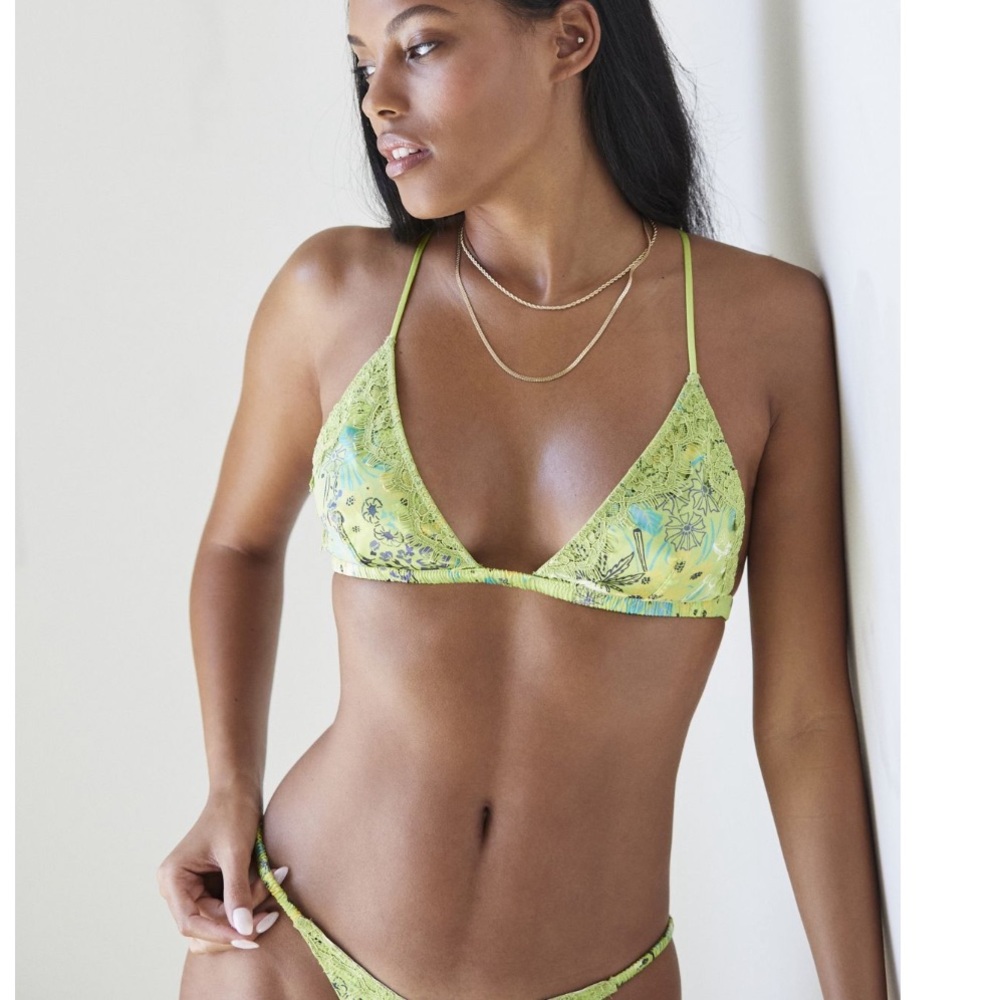 Urban Outfitters Lace Racerback Bra